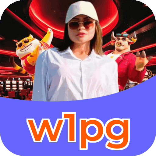 Plataforma w1pg mostrando interface moderna, jogos certificados e recursos de segurança licenciados